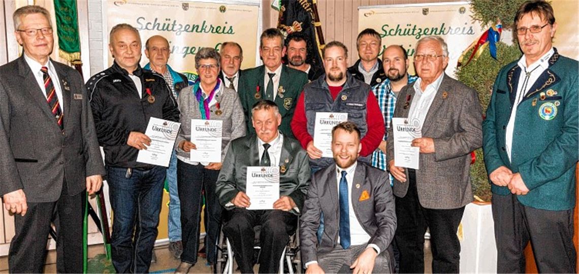 Zahlreiche Schützen ausgezeichnet