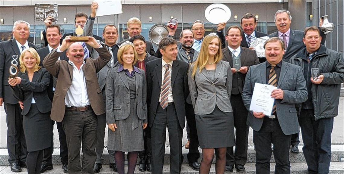 Landesweinprämierung in Heilbronn: die Gewinner der Ehrenpreise.