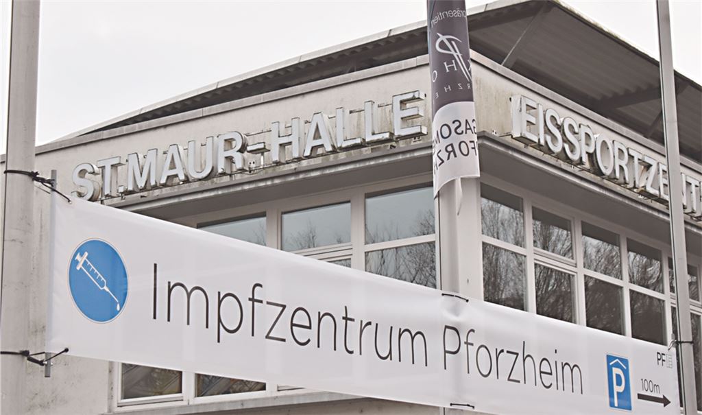 Landesweit zu wenig Impfstoff verfügbar: Der ursprünglich für Mitte Januar geplante Starttermin in den regionalen Impfzentren – im Bild die St. Maur-Halle in Pforzheim – wird sich um eine volle Woche auf den 22. Januar verschieben.Myroshnichenko