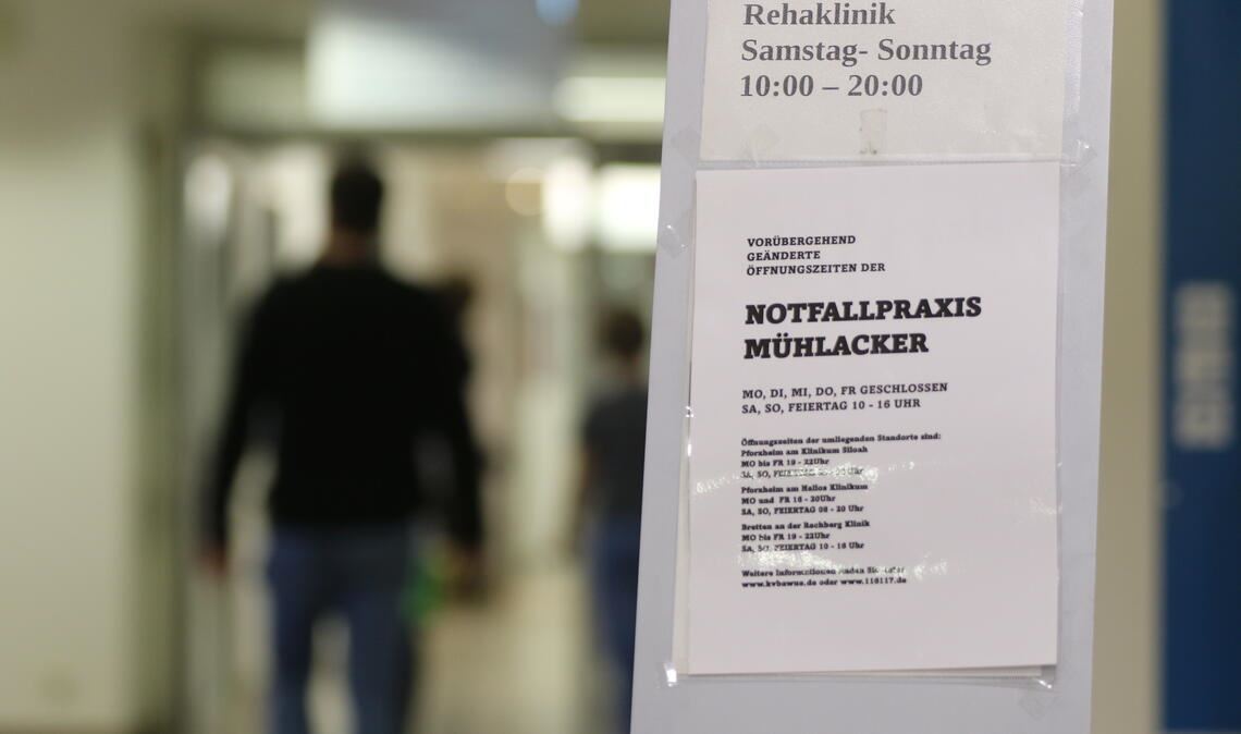 Landräte schreiben wegen der Notfallpraxen an Minister - auch Enzkreis-Chef Rosenau ist dabei. Symbolfoto: Archiv