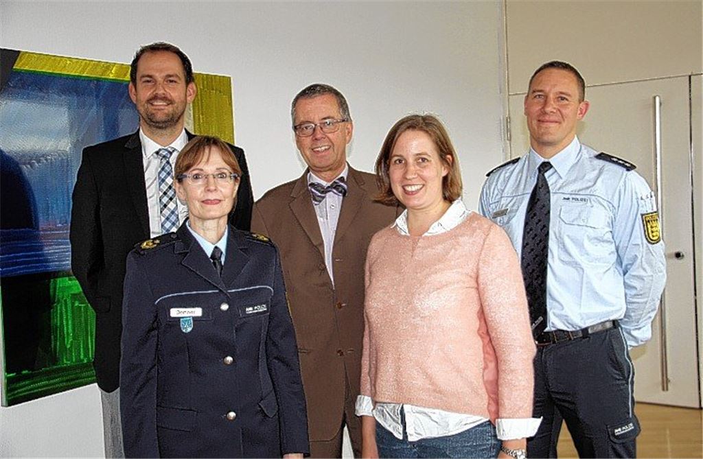 Polizeichefin zu Gast im Landratsamt