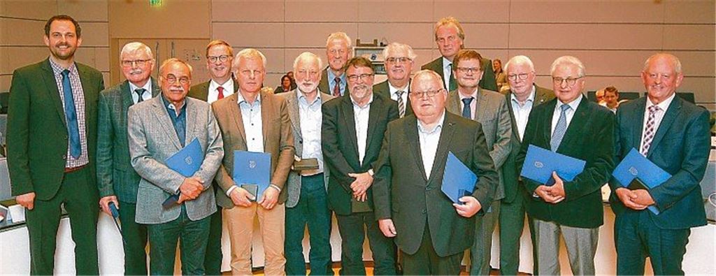 375 Jahre Einsatz in der Kreispolitik