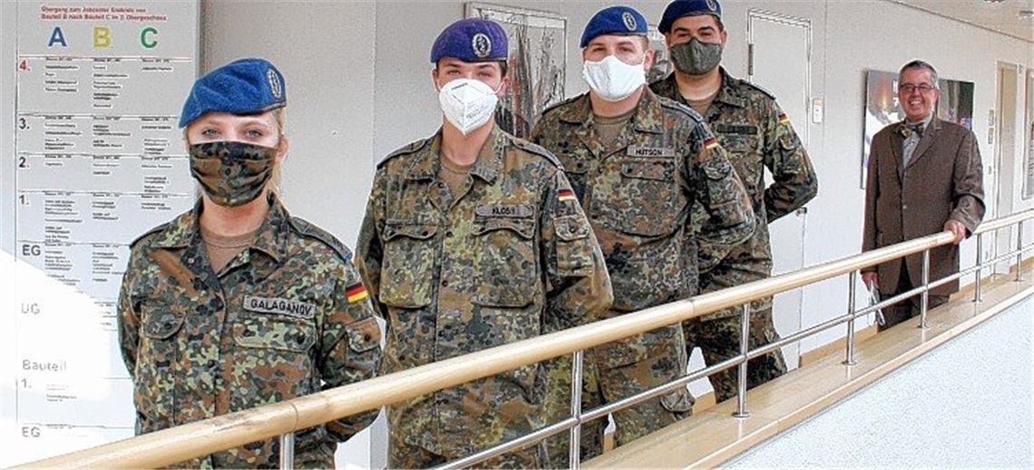 Bundeswehr unterstützt Gesundheitsamt