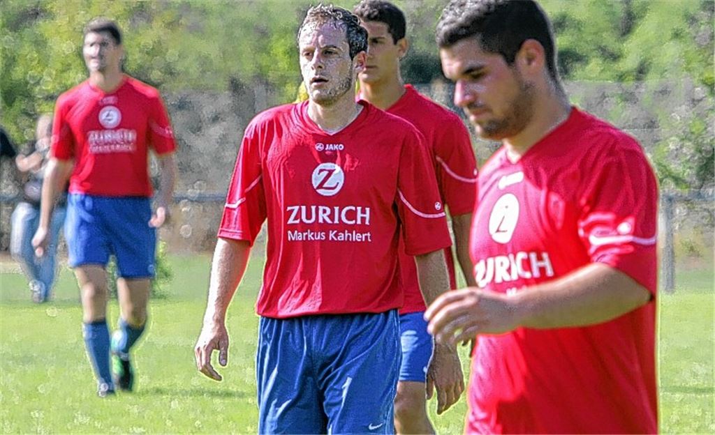 Lange Gesichter gab es in der Hinserie beim TSV Ötisheim oft, aber oft genug fehlte nach guter Leistung einfach das Glück des Tüchtigen.  Foto: Eigner