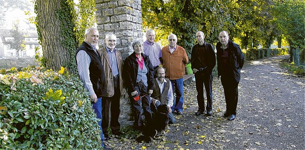 Lange Vorlaufzeit: Bereits Mitte Oktober 2010 haben die Scherbabuzzer ihre Pläne für ein „Natur- und Geschichtswegle“ im Rahmen der kleinen Gartenschau erstmals vorgestellt.Archivfoto: Becker