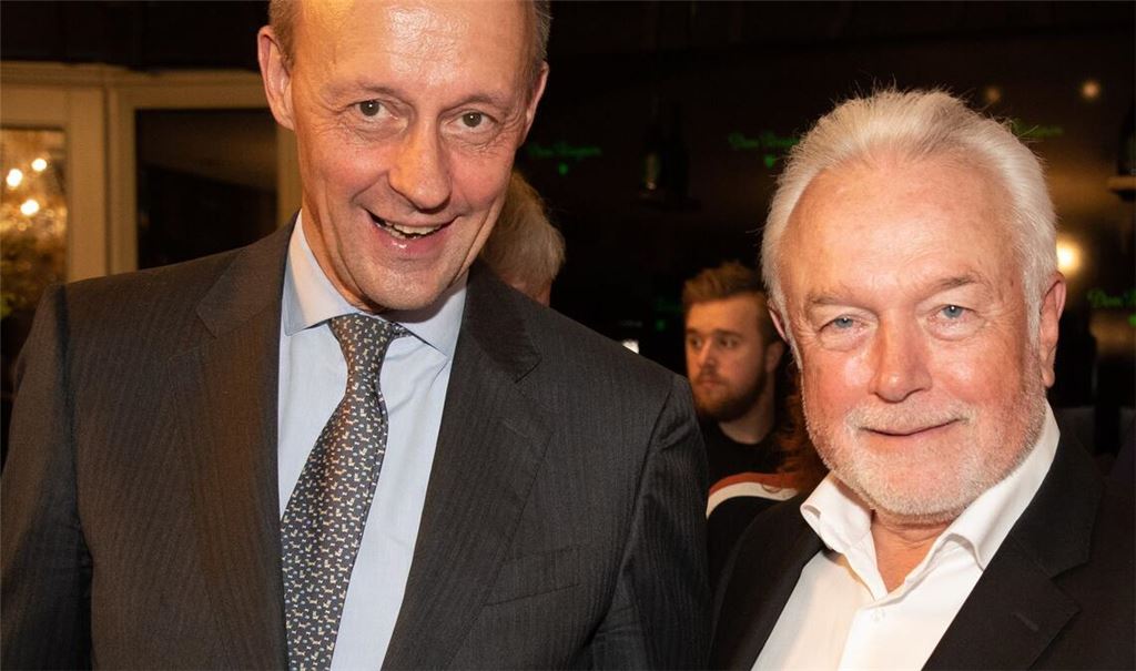 Lange ist's her: Friedrich Merz und Wolfgang Kubicki Seite an Seite. (Archivbild)