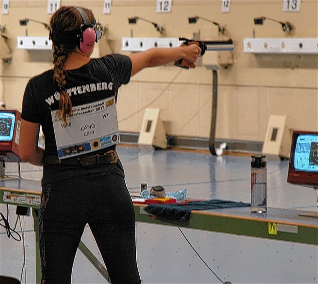 Lara Lang landet bei DM im Mittelfeld