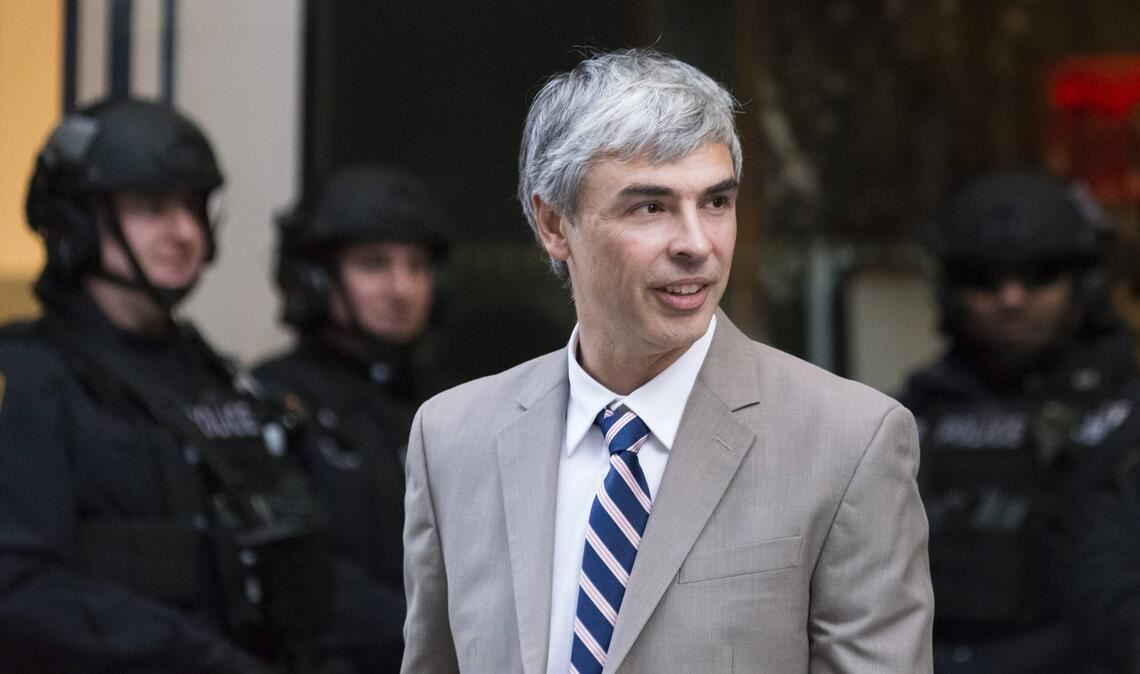 Larry Page – Google-Mitgründer, profitiert stark vom Alphabet-Boom.