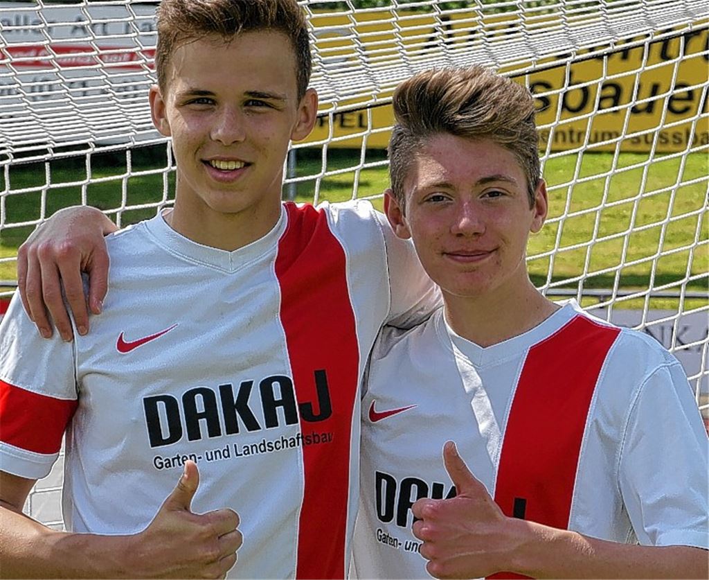 Lars Greinert (li.) und Jonas Engler. Foto: privat