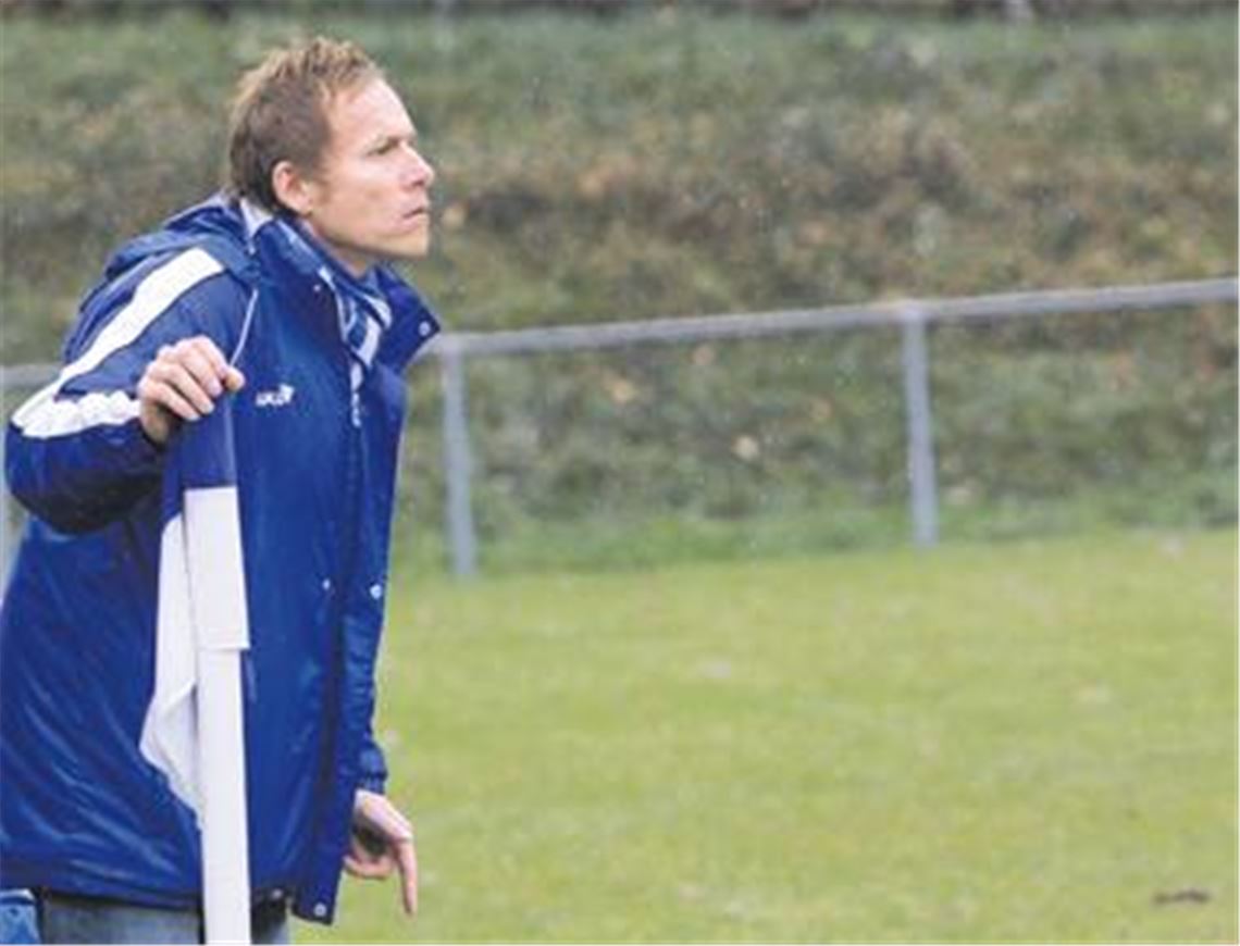 Lasst sie ruhig kommen!  Gespannt sieht Thomas Fritsch dem Hammer-Auftaktprogramm nach der Winterpause entgegen.
Foto: Eigner