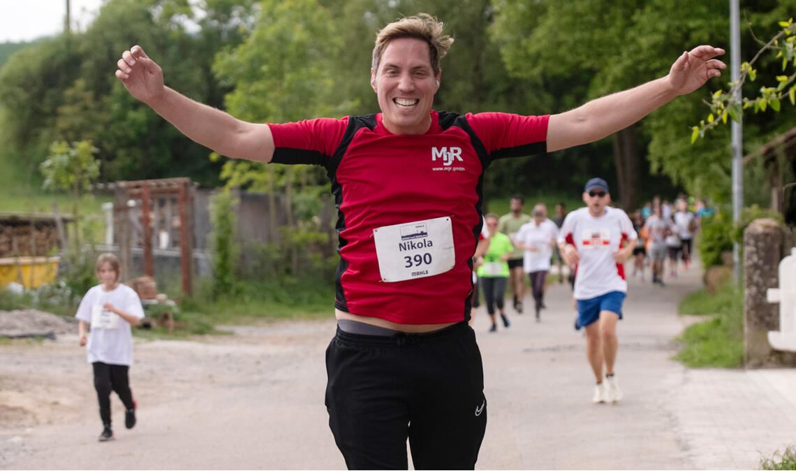 Laufen muss Spaß machen.