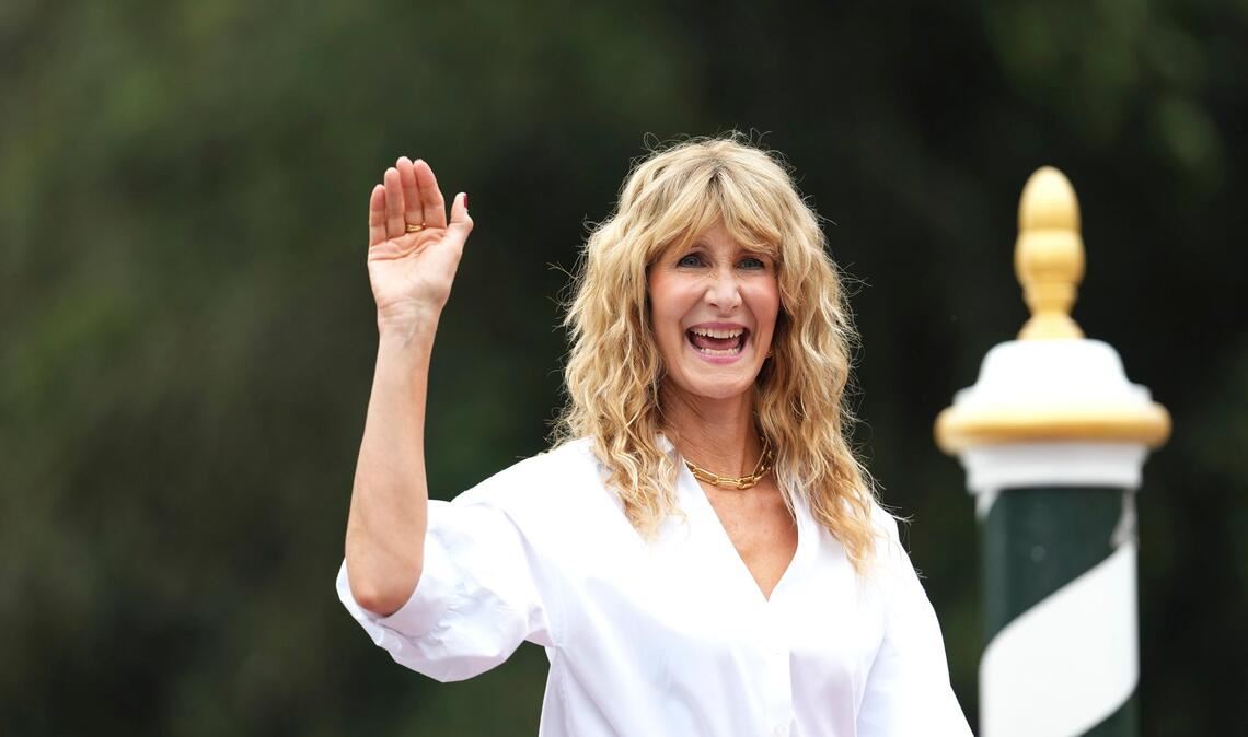 Laura Dern spielt im Wettbewerbsfilm "Jay Kelly" mit.