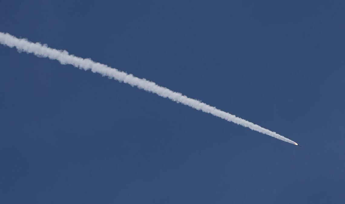 Laut Israels Armee feuerte die Hisbollah allein am Sonntag 35 Geschosse auf Israel.