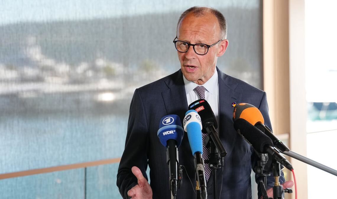 Laut Merz soll Deutschland 2035/36 erneut versuchen, einen Sitz im Sicherheitsrat zu bekommen.