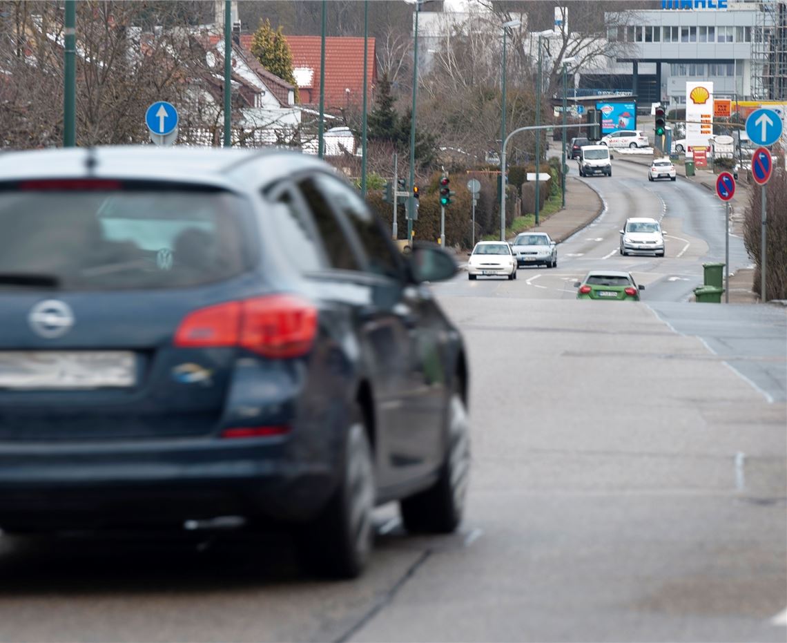 Wenige Raser auf der Lienzinger Straße erwischt Laut Stadtverwaltung halten sich auf der Lienzinger Straße in Mühlacker die meisten Autofahrer an die Regeln.Fotomoment