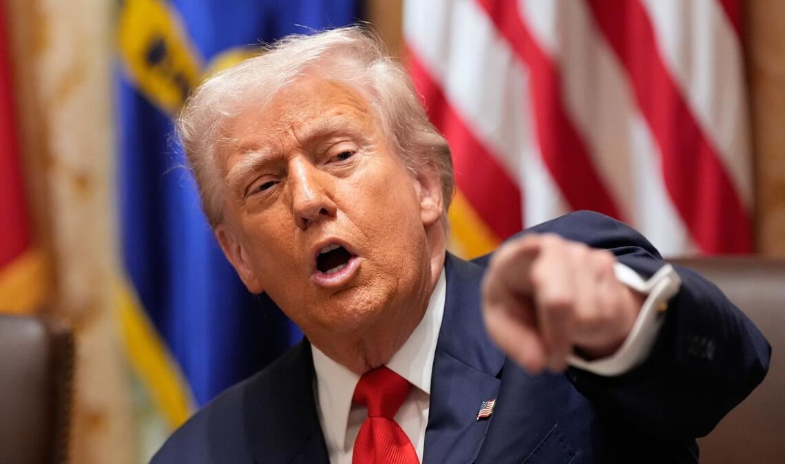 Laut Trump seien die Ergebnisse des MRT´s „perfekt“ gewesen.