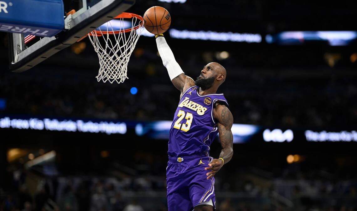 LeBron James hat nun die meisten Spiele in der NBA-Geschichte absolviert.