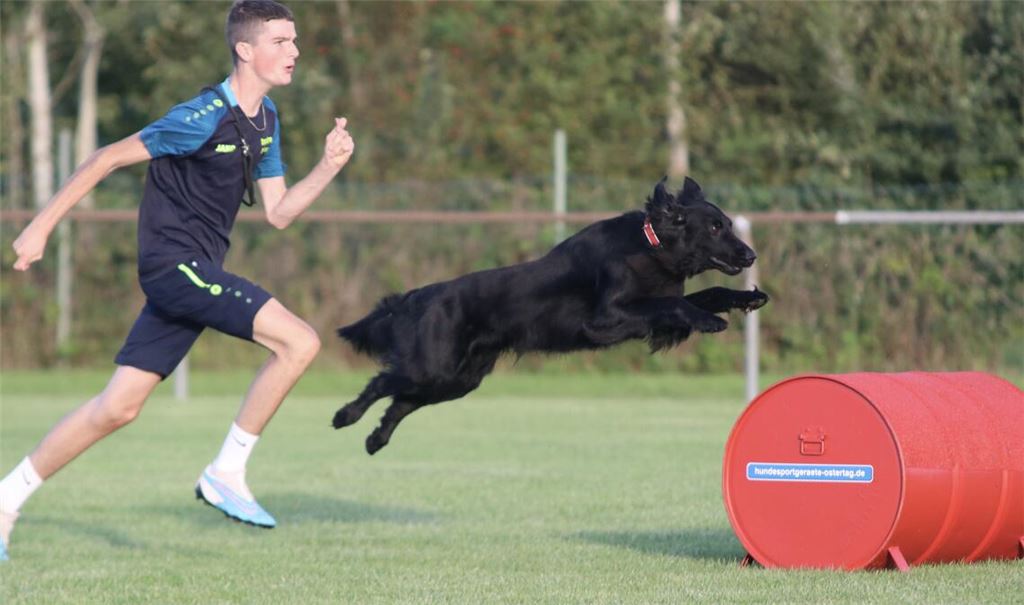 Leandro Heidinger sprintet mit Nemo zum zweiten Sieg. Fotos: privat