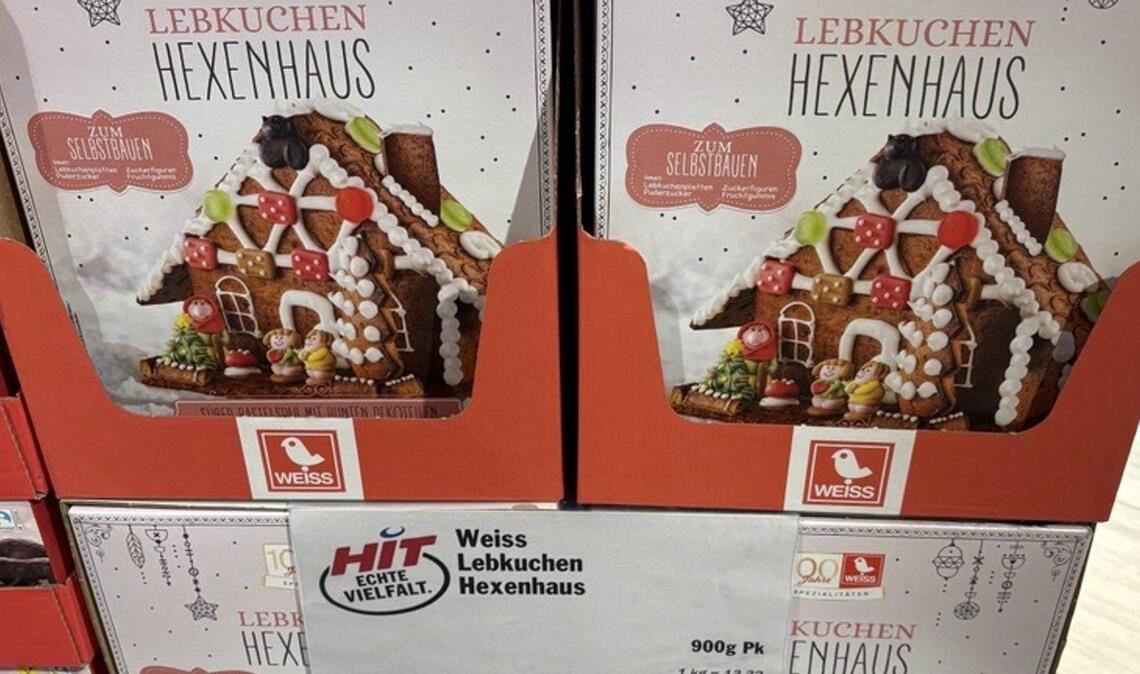 Lebkuchen gibt es auch bereits im Hit-Supermarkt in Stuttgart.