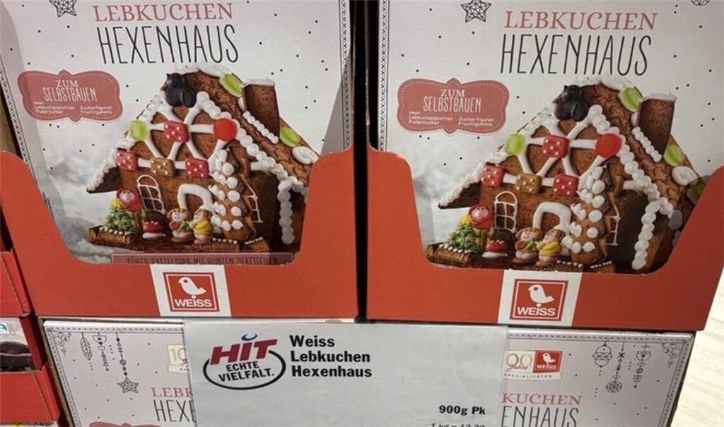 Lebkuchen gibt es auch bereits im Hit-Supermarkt in Stuttgart.