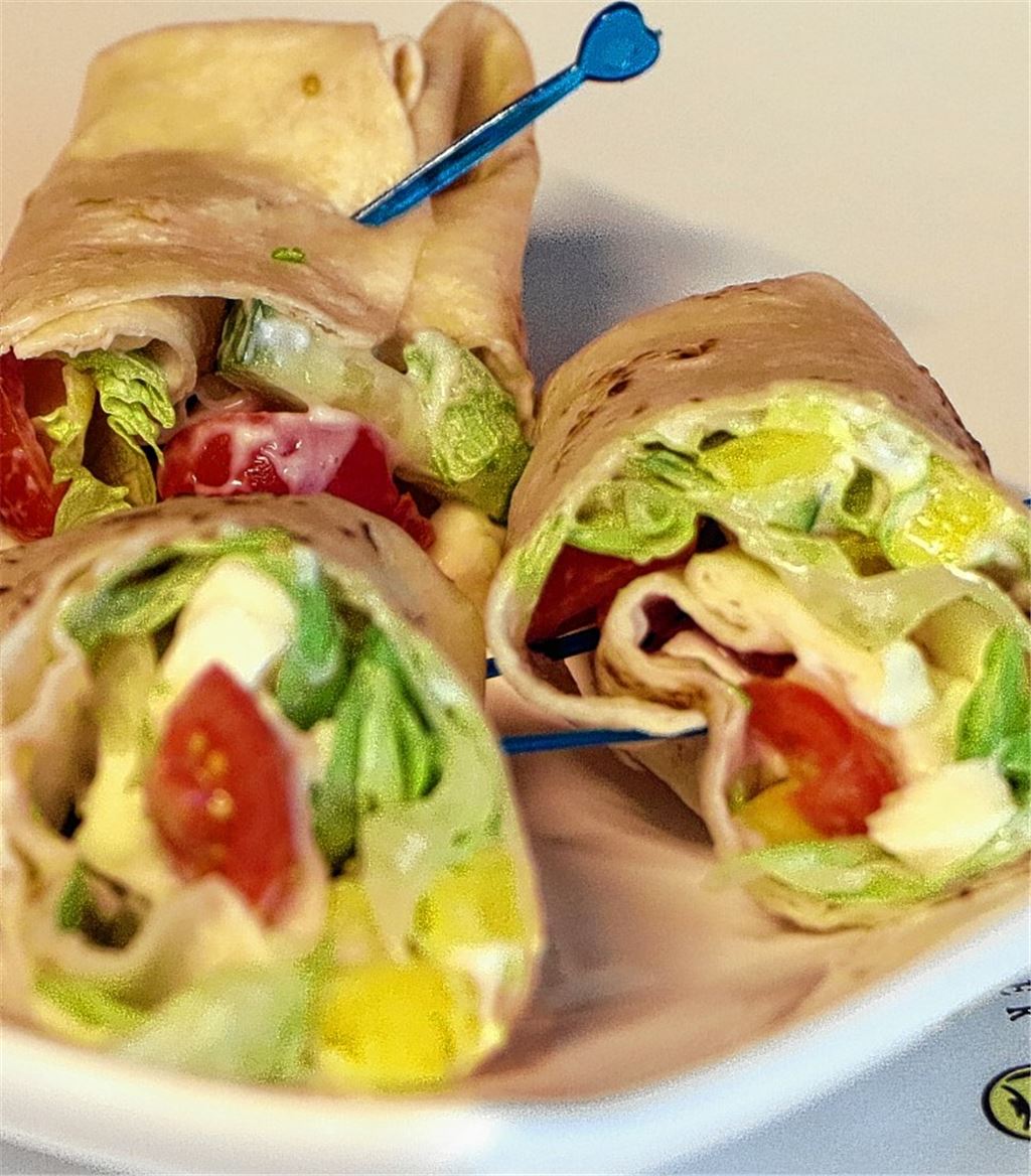 Gemüsewraps statt Pommes und Cola