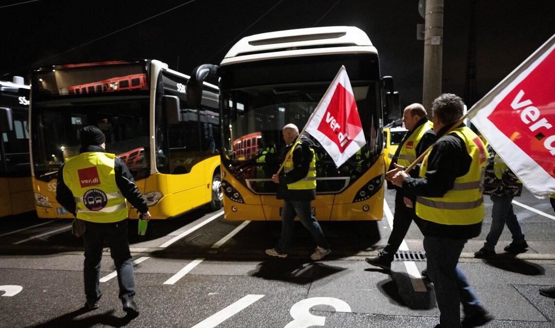 Legt Verdi am Freitag wieder den ÖPNV lahm?