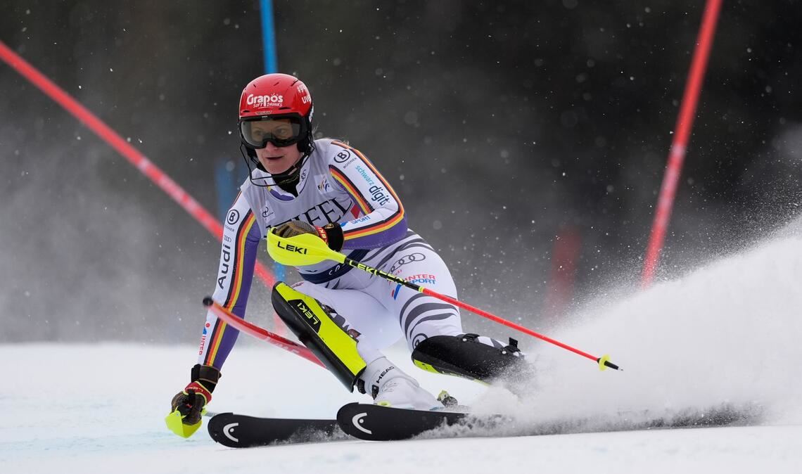 Lena Dürr fuhr im zweiten Durchgang in Copper Mountain noch auf Rang zwei vor.