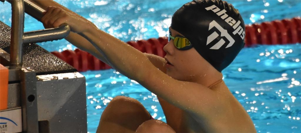 Lennox Hansel siegt in Sindelfingen beim 100-Meter-Rücken-Schwimmen.Foto: privat