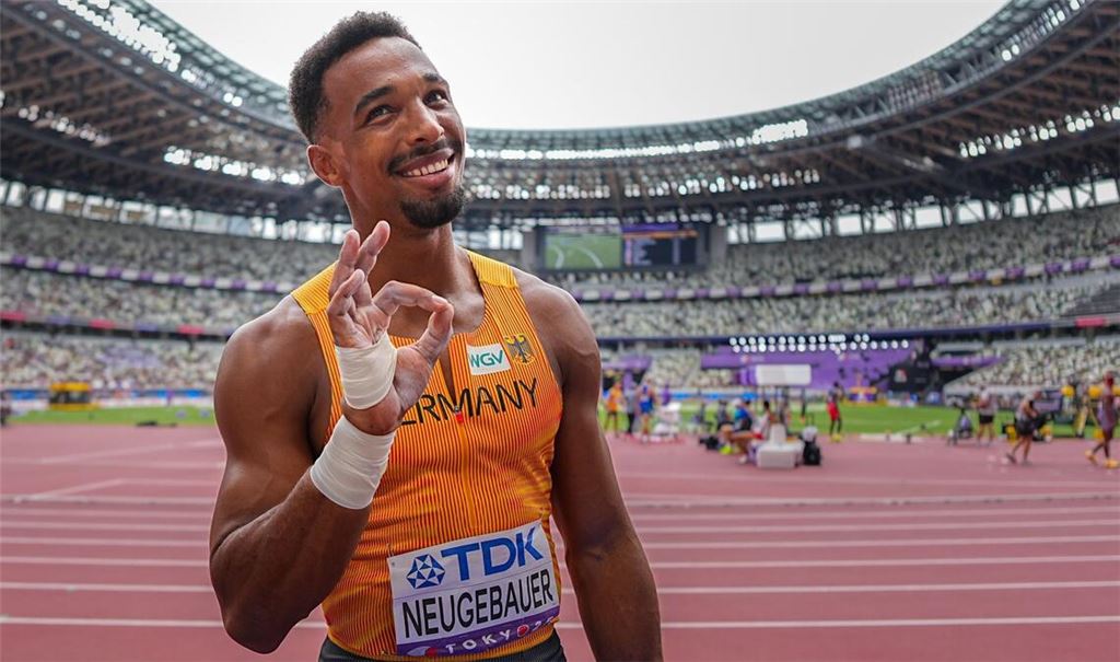 Leo Neugebauer ist auf Medaillenkurs.
