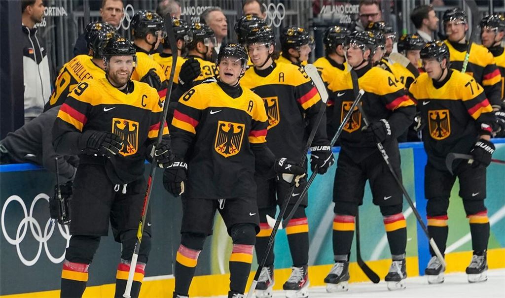 Leon Draisaitl (l) und Tim Stützle (r) machten gegen Dänemark unter anderem den Unterschied.