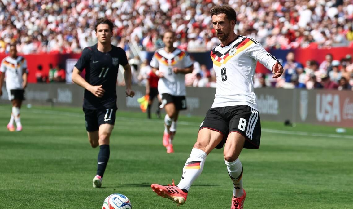 Leon Goretzka im WM-Test gegen die USA.