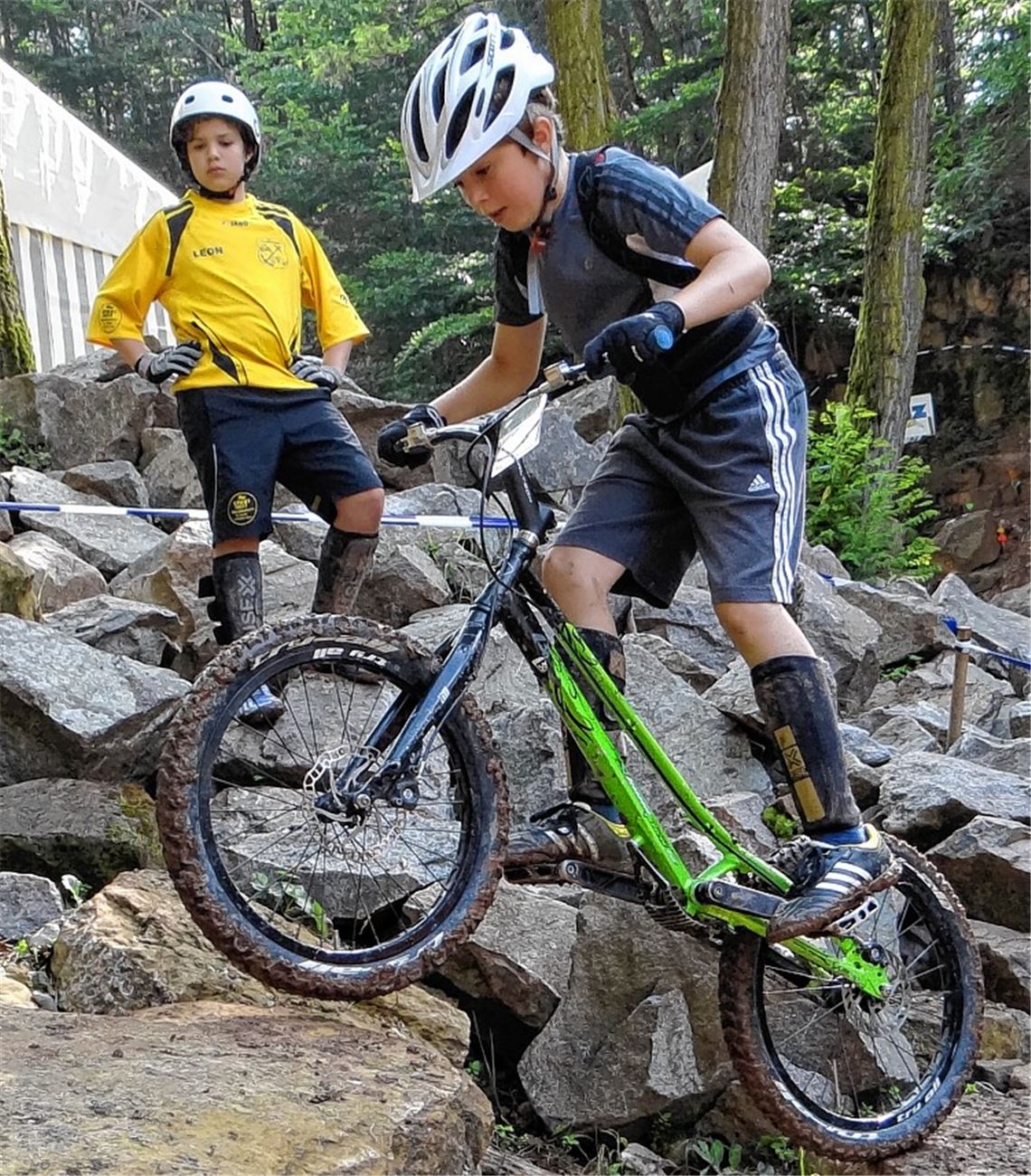 Leon Weihing fährt aufs Podest. Foto: privat