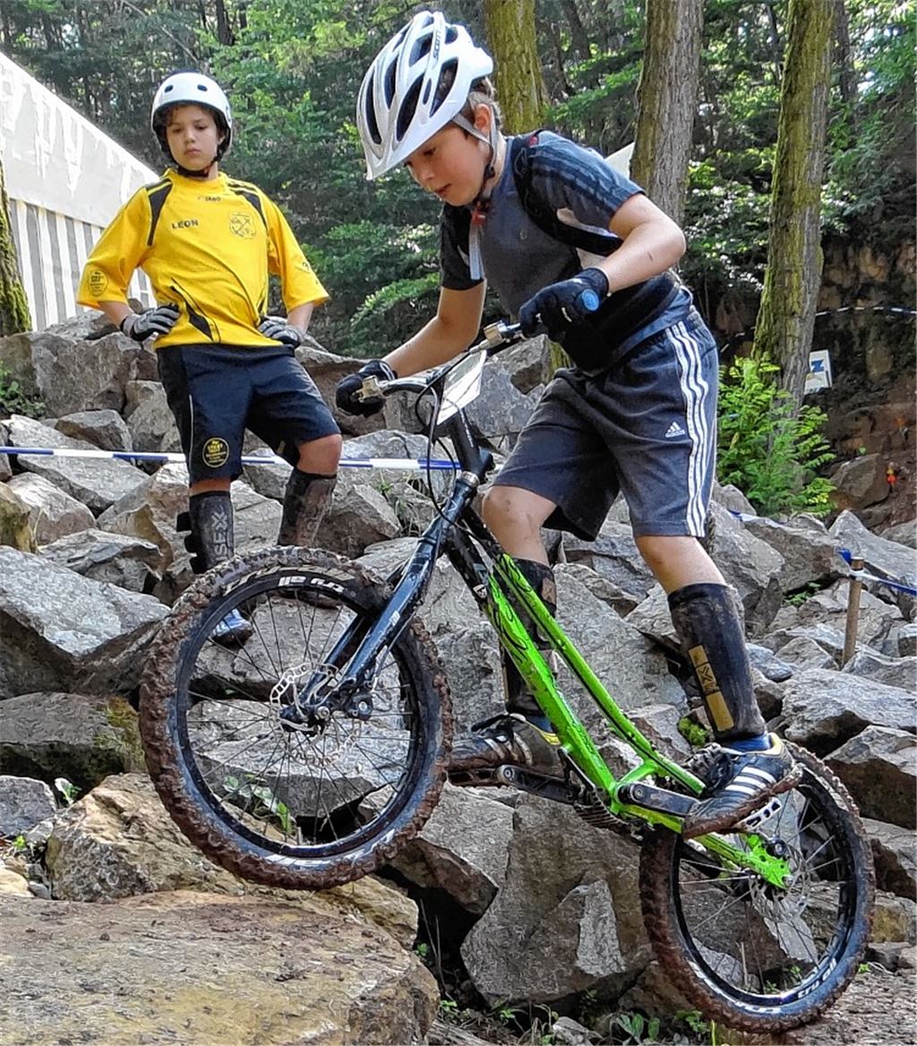 Leon Weihing fährt aufs Podest. Foto: privat