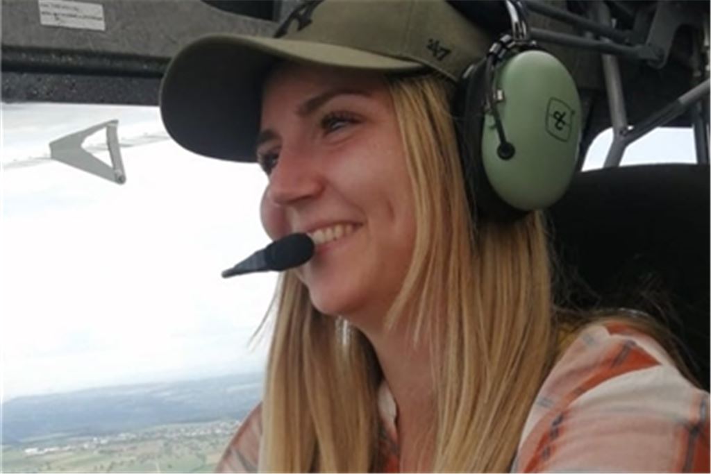 Leonie Muthsam vom Flugsportclub (FSC) Mühlacker ist begeistert vom Segelfliegen. Foto: privat