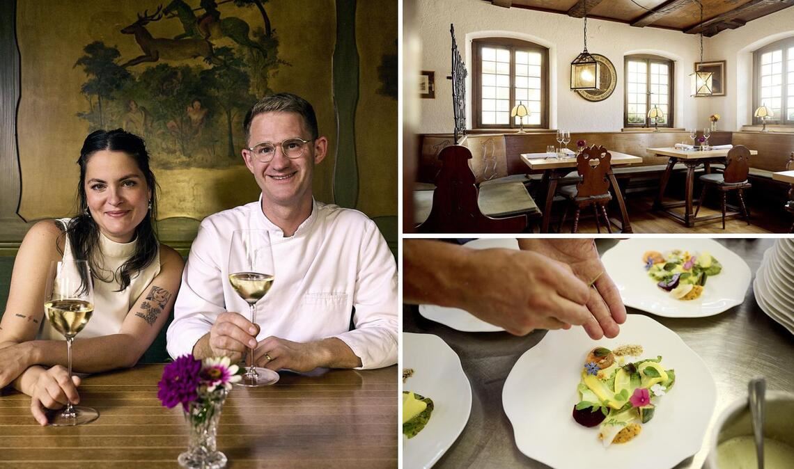 Lernten sich in Frankreich kennen und lieben und verwirklichen nun ihren Traum der gehobenen Küche in Hohenlohe: Constanza Piccolo und Heiner Bohnet.