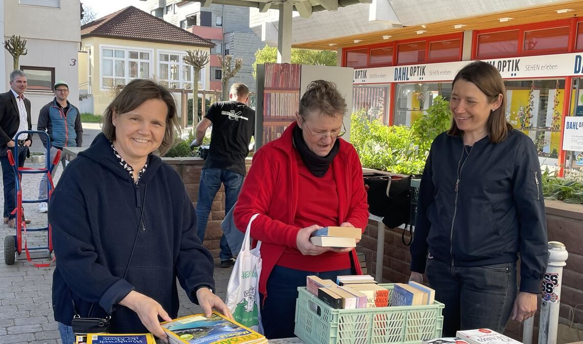 Lesestoff in Hülle und Fülle. Foto: privat