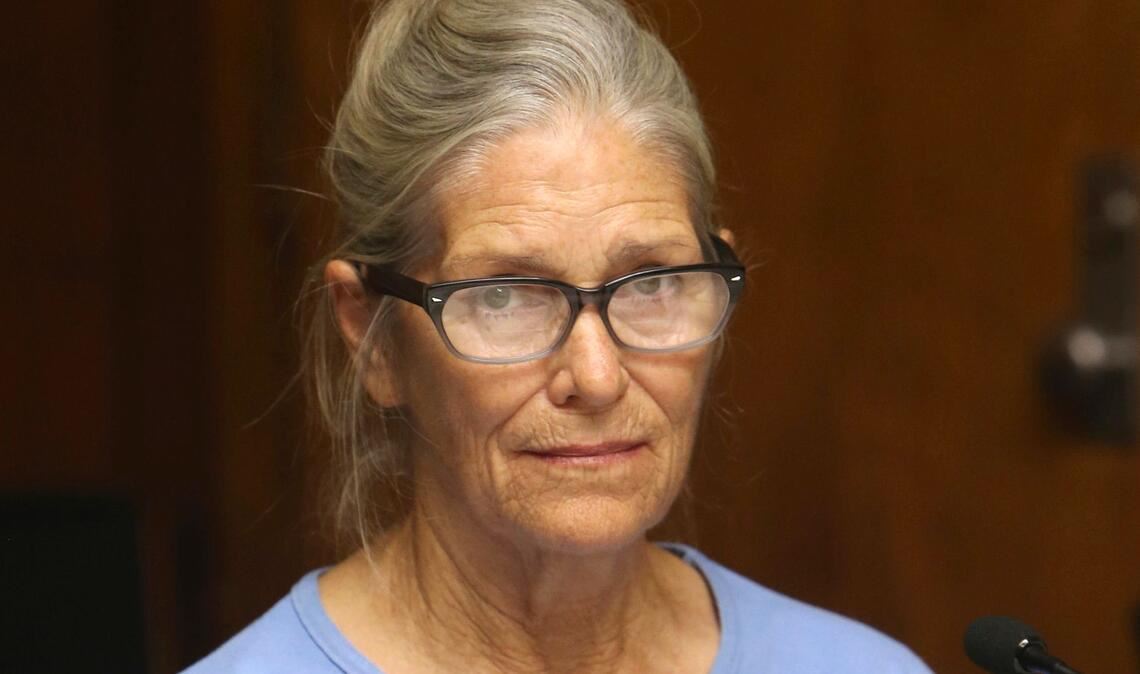 Leslie Van Houten bei einer Bewährungsanhörung in der California Institution for Women. (Archivbild)
