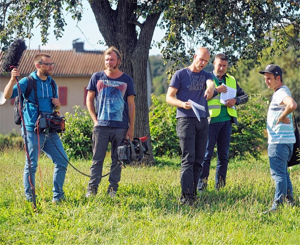 Letzte Planungen, damit beim Dreh alles läuft, wie man es gerne hätte.
