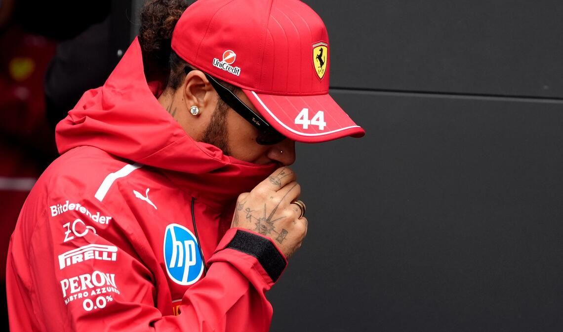 Lewis Hamilton zeigt sich derzeit wenig zugänglich.