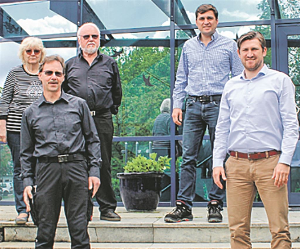 Li. Heidi, Jörg und Dieter Oberüber, re. Maximilian Maier und Martin Maier. Foto: privat