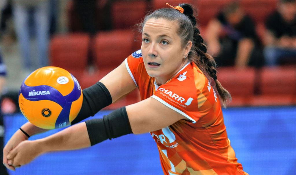 Libera Roosa Koskelo gewann mit dem Volleyball-Bundesligisten Allianz MTV Stuttgart acht Titel.