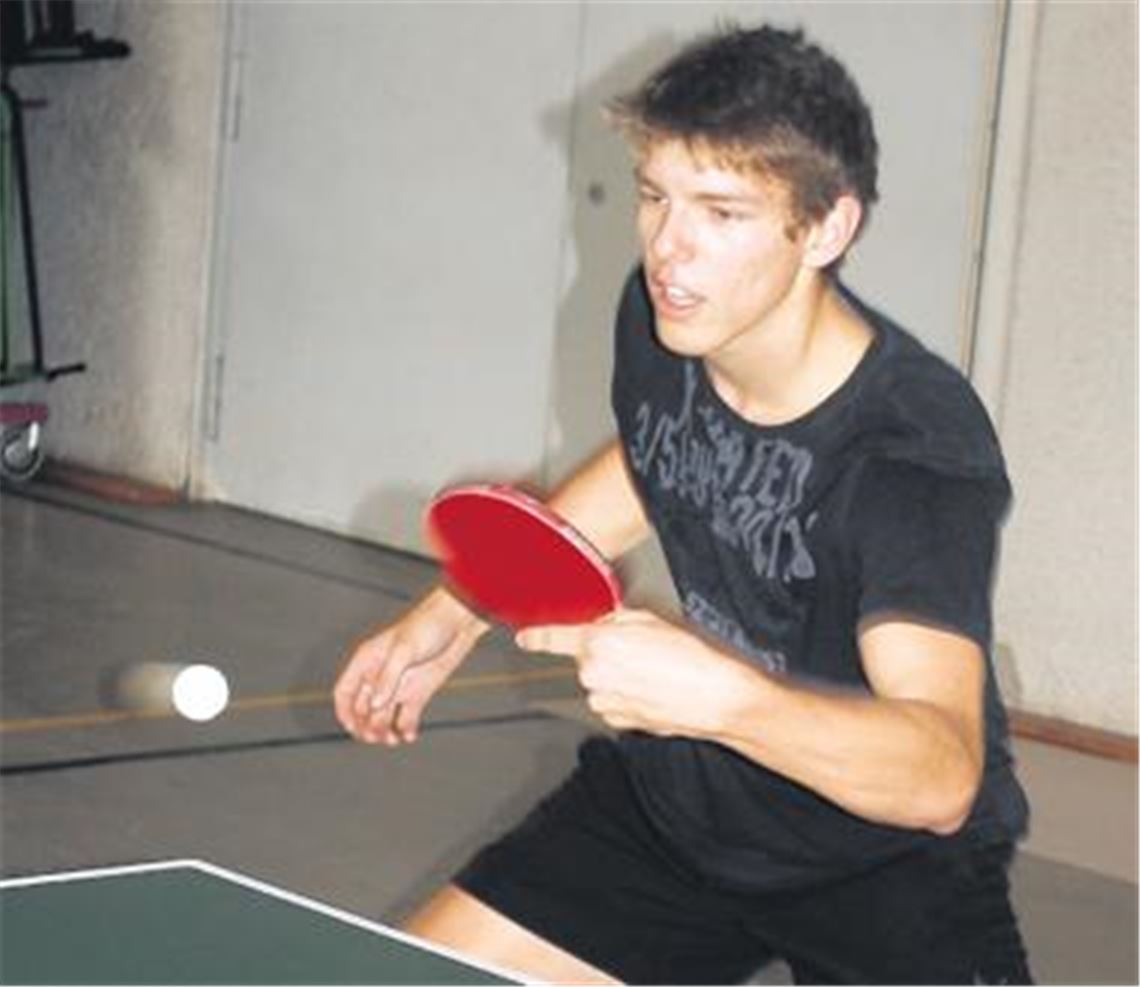 Lienzingens Nummer zwei Jens Gaide bleibt in Hemmingen ohne Match-Erfolg. Foto: Westermann