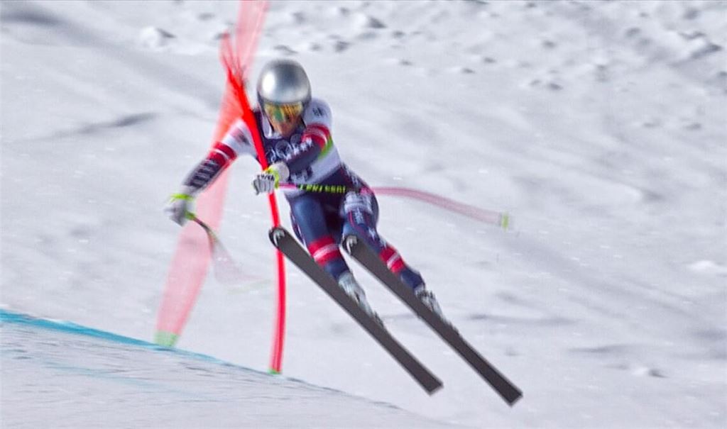 Lindsey Vonn meldet sich nach ihrem schweren Sturz bei Olympia zu Wort. (Archivbild)