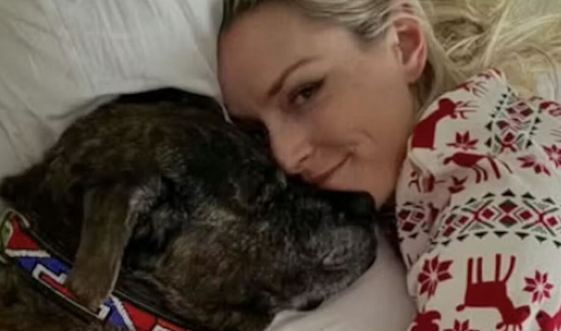 Lindsey Vonns Hund Leo starb mit 13 Jahren.