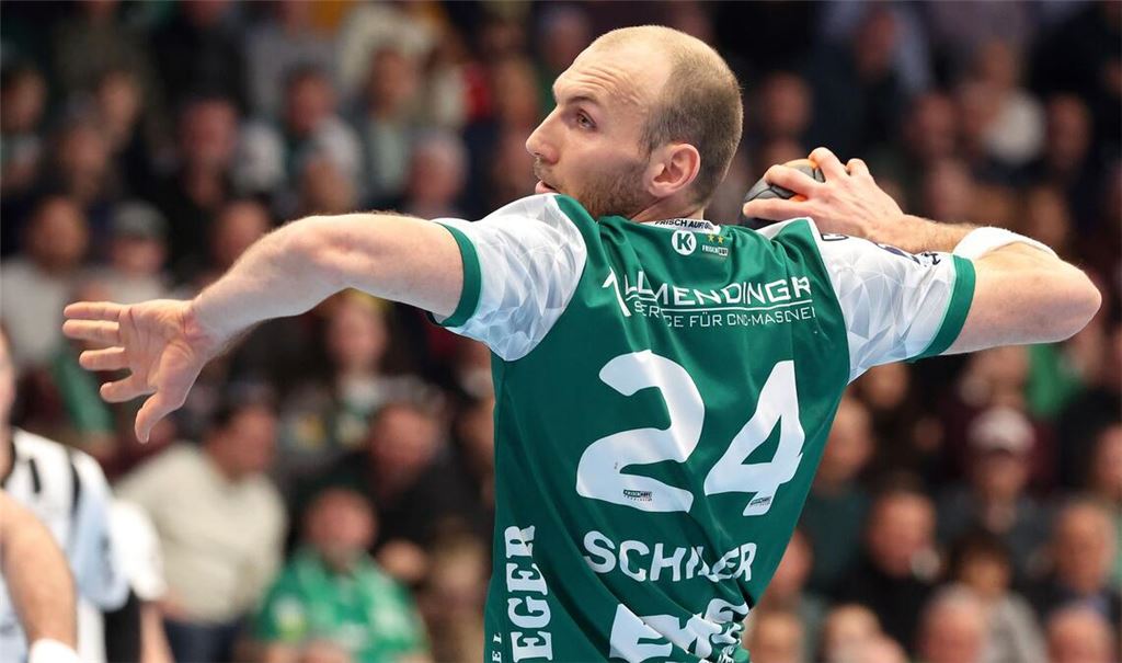 Linksaußen Marcel Schiller: Der 34-Jährige ist der Toptorjäger von Handball-Bundesligist Frisch Auf Göppingen.