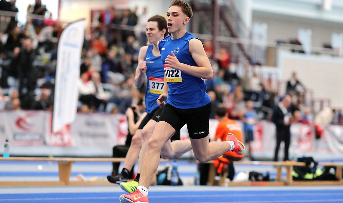 Linor Seciri auf dem Weg zum nächsten großen Streich. Auch in Frankfurt läuft er der Konkurrenz davon. Foto: Görlitz