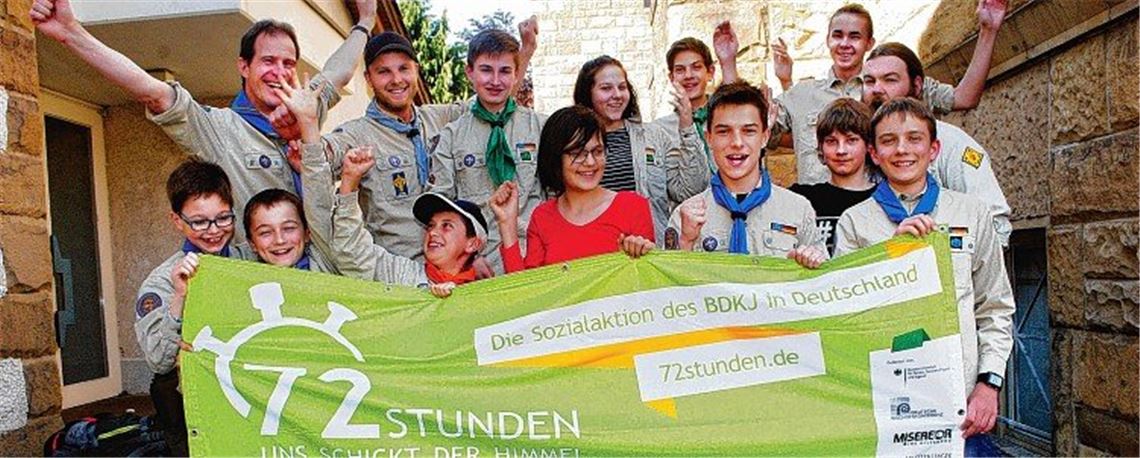 72 Stunden als Geschenk an die Allgemeinheit