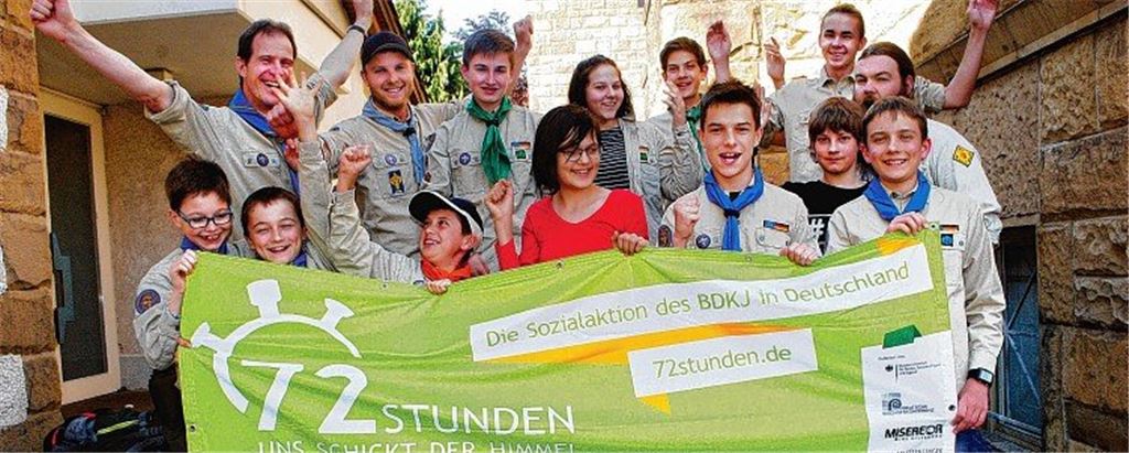 72 Stunden als Geschenk an die Allgemeinheit