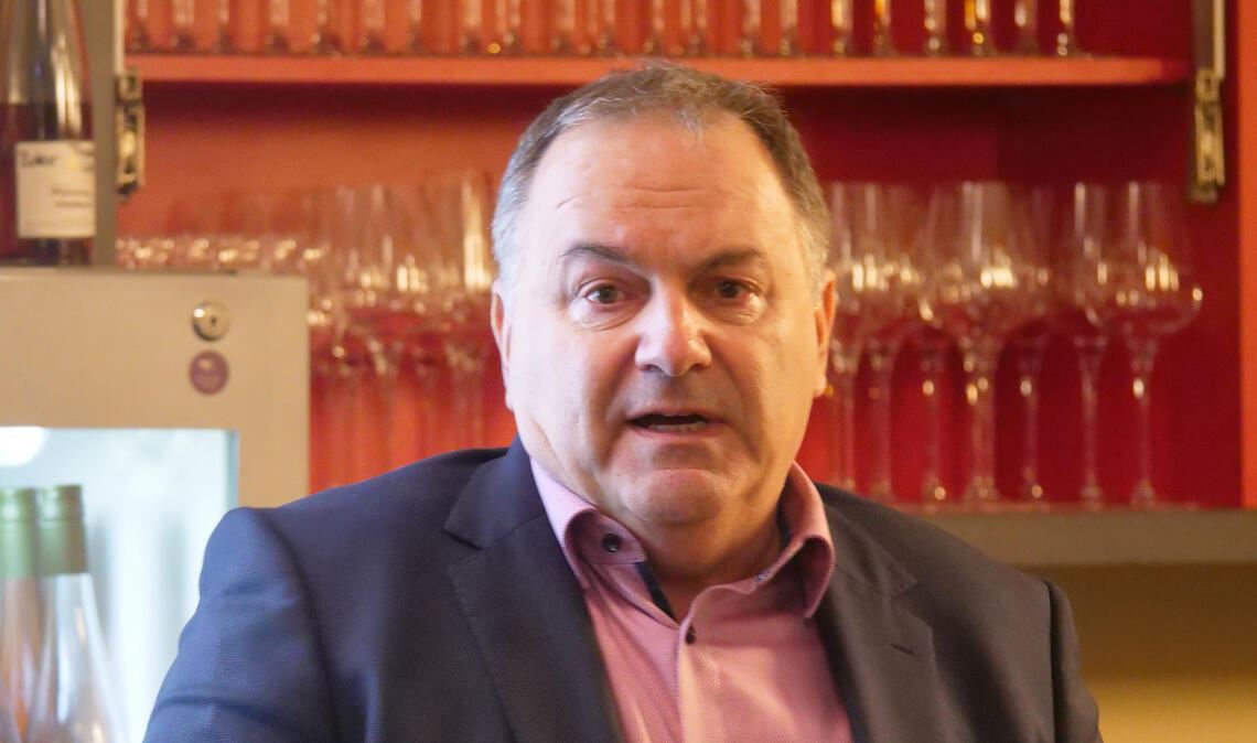 „Love it, change it or leave it!“, rät der Präsident des Weinbauverbands Württemberg, Dietrich Rembold. Fotos: Friedrich