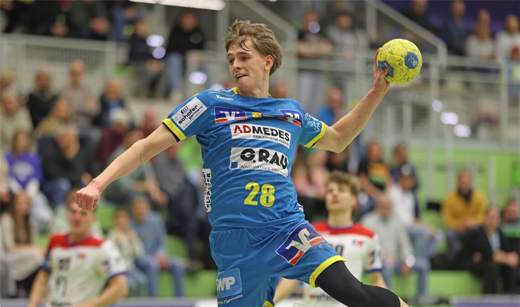 Luca Mariani beim Wurf. Foto: Müller